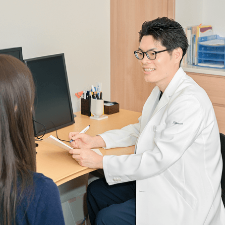 事前診察の様子